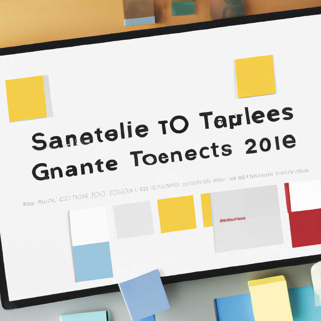 studio whiteboard, brackets and sticky notes